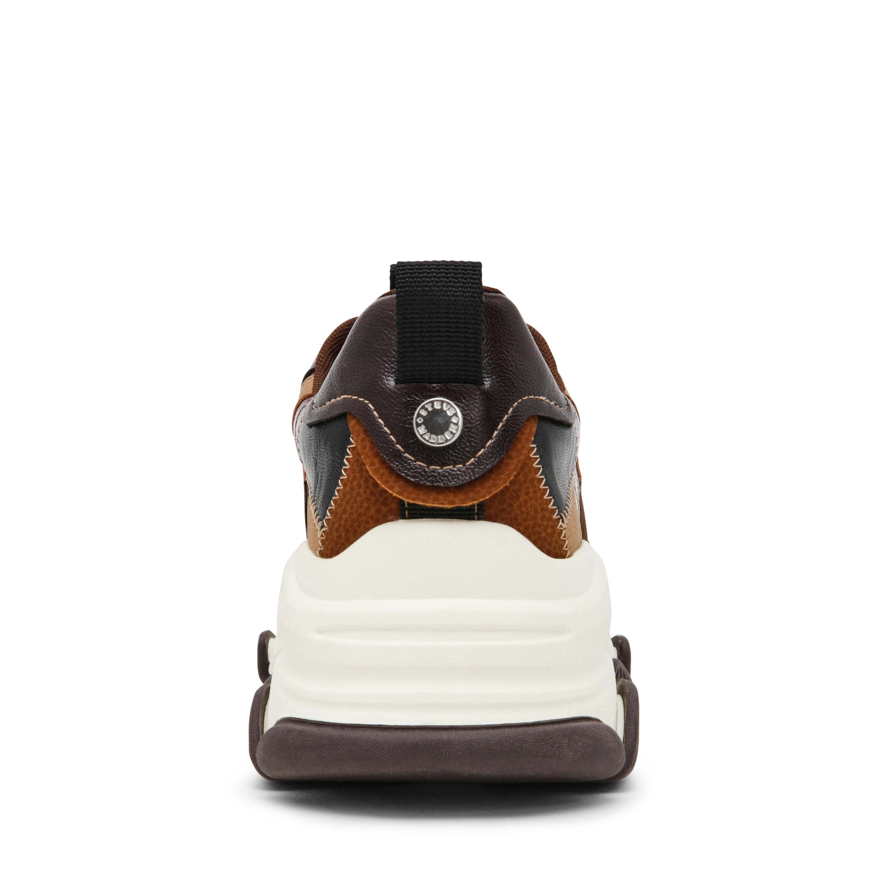 PUZZLEZ BROWN MULTI SNEAKERS