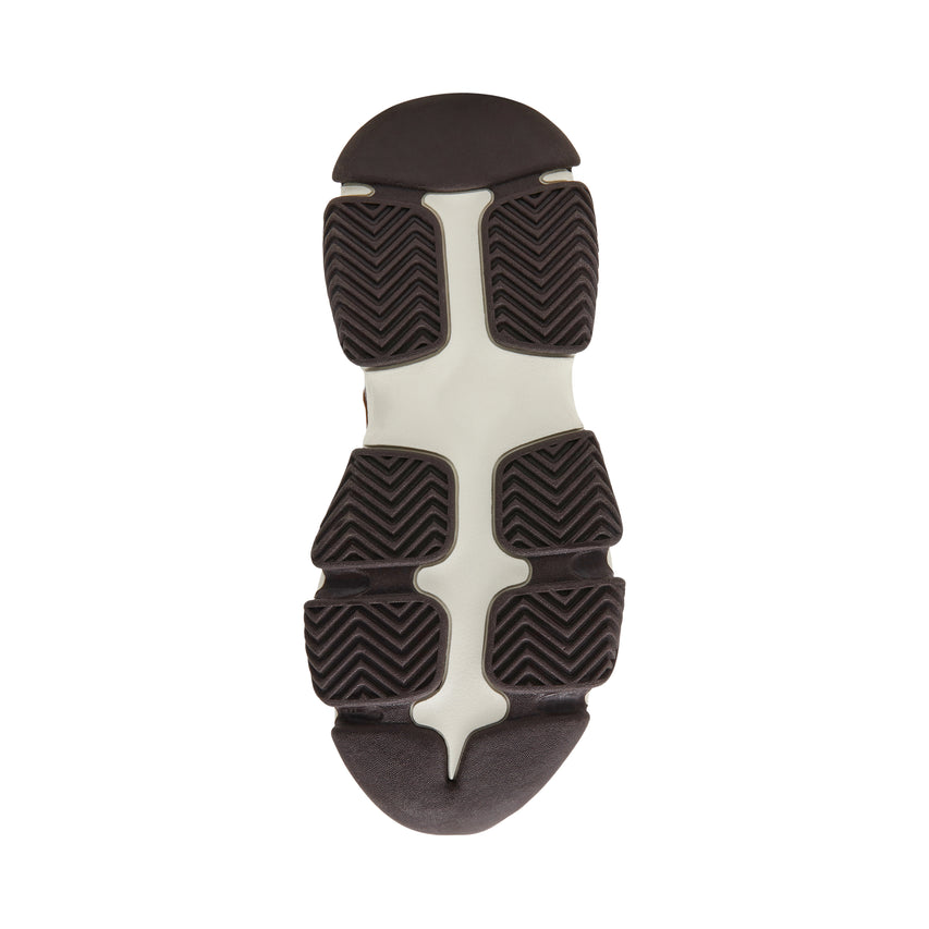 PUZZLEZ BROWN MULTI SNEAKERS