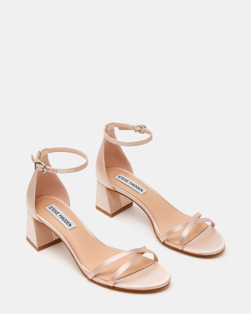 RAILEY CHAMPAGNE/SATIN HEELS - view 2