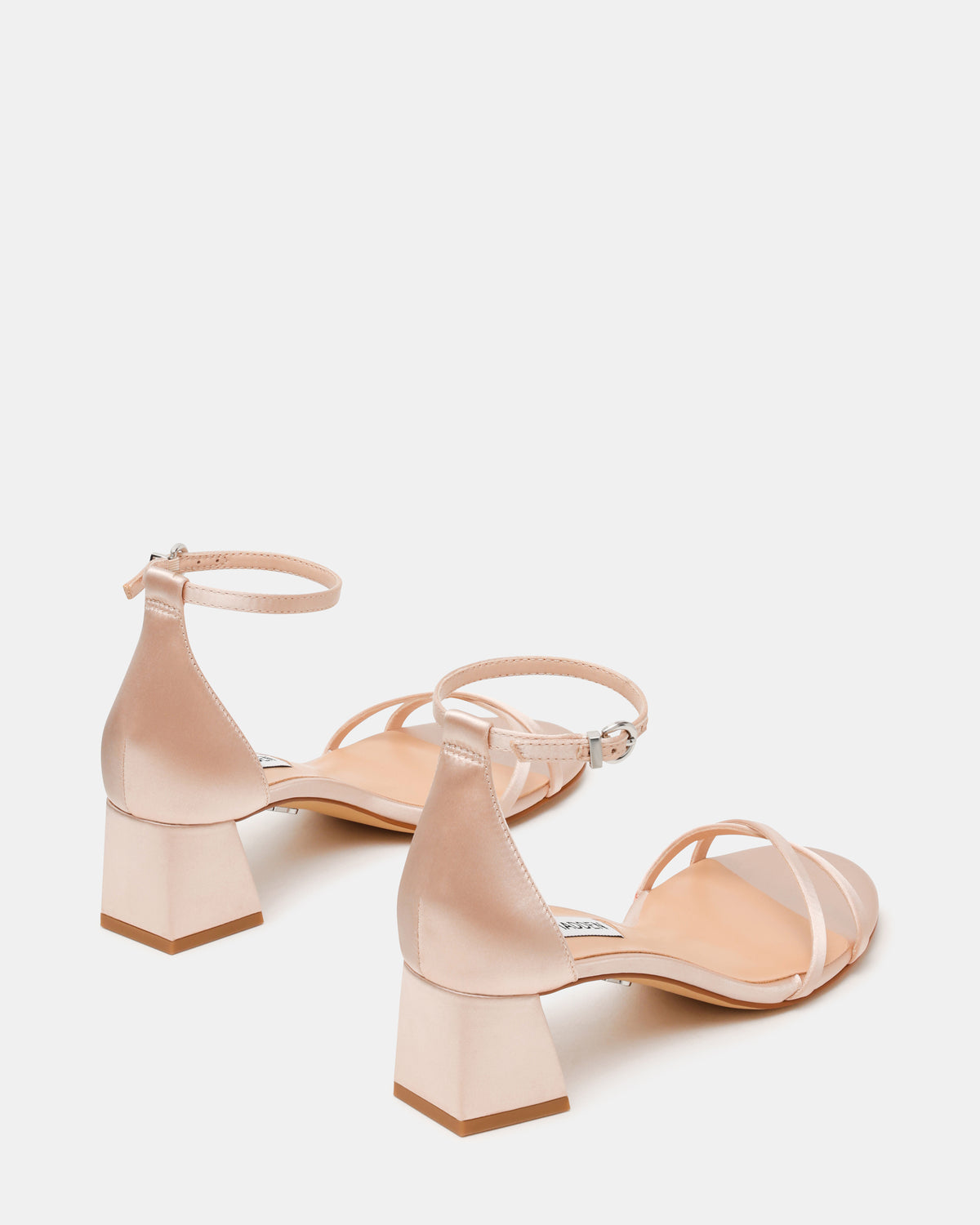 RAILEY CHAMPAGNE/SATIN HEELS - view 3
