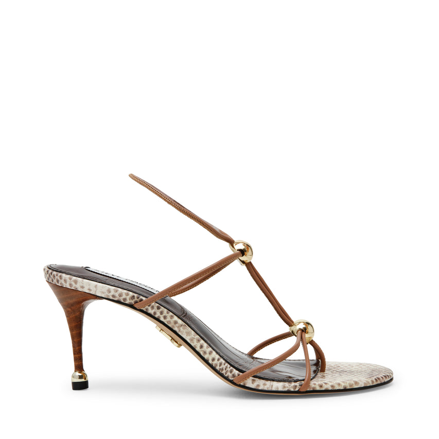 RAMOS NATURAL SNAKE HEELS