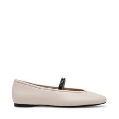 RAZZLER BONE LEATHER FLATS