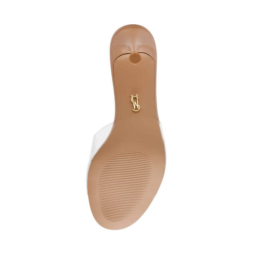 RIVINGTON CLEAR NUDE HEELS - view 6