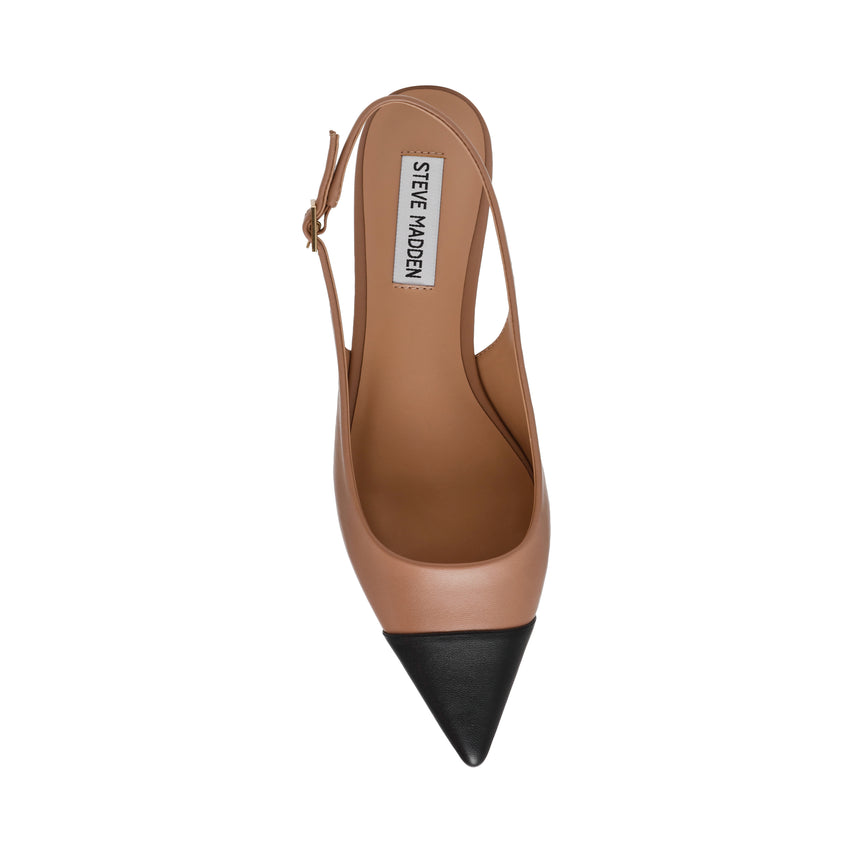ROWYN BLUSH/BLACK FLATS