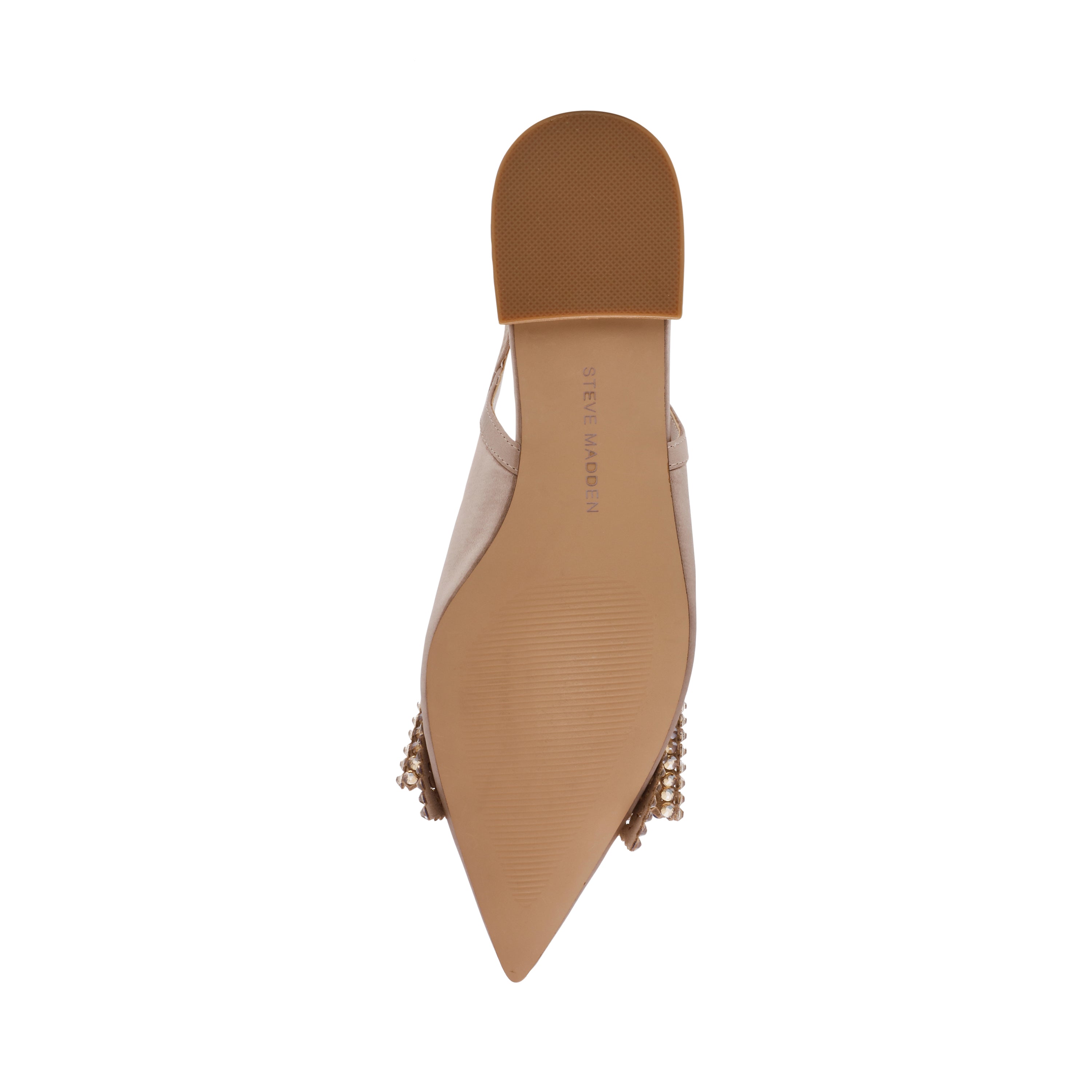 SARAPHINA TAUPE SATIN FLATS - view 6