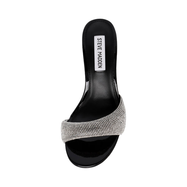 SARASOTA-R BLACK/SILVER HEELS