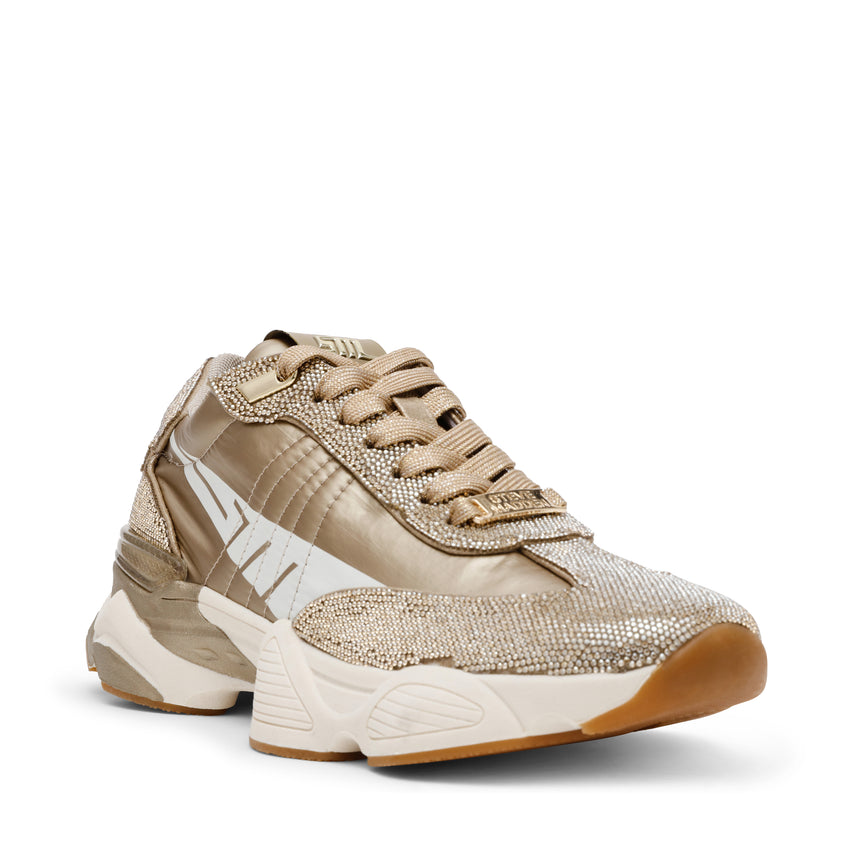 SETBACK-R GOLD SNEAKERS