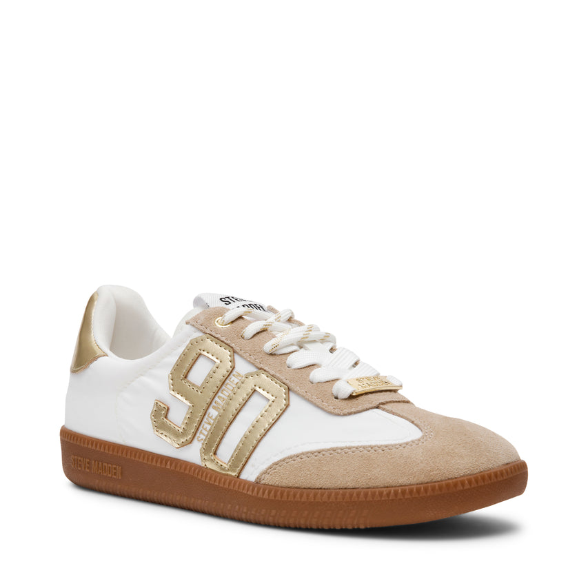 SM90 WHITE/GOLD SNEAKERS - view 2