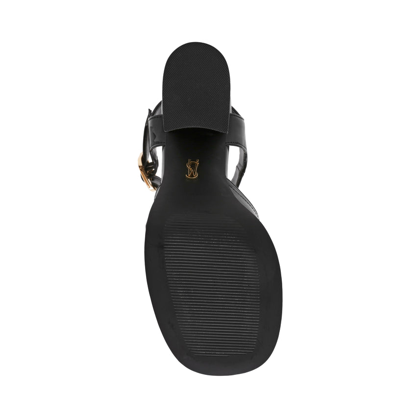 SOHO BLACK PATENT HEELS - view 6
