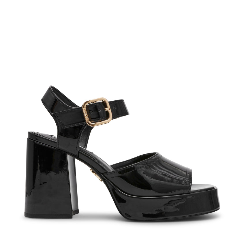 SOHO BLACK PATENT HEELS
