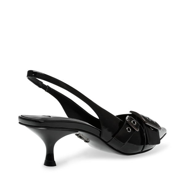 STEPBACK BLACK PATENT HEELS