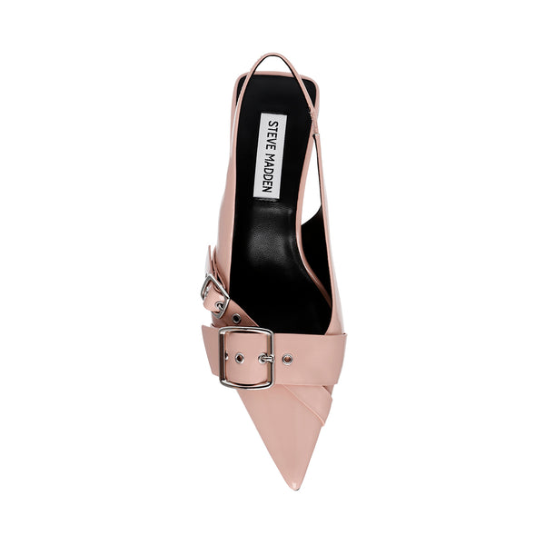 STEPBACK BLUSH PATENT HEELS