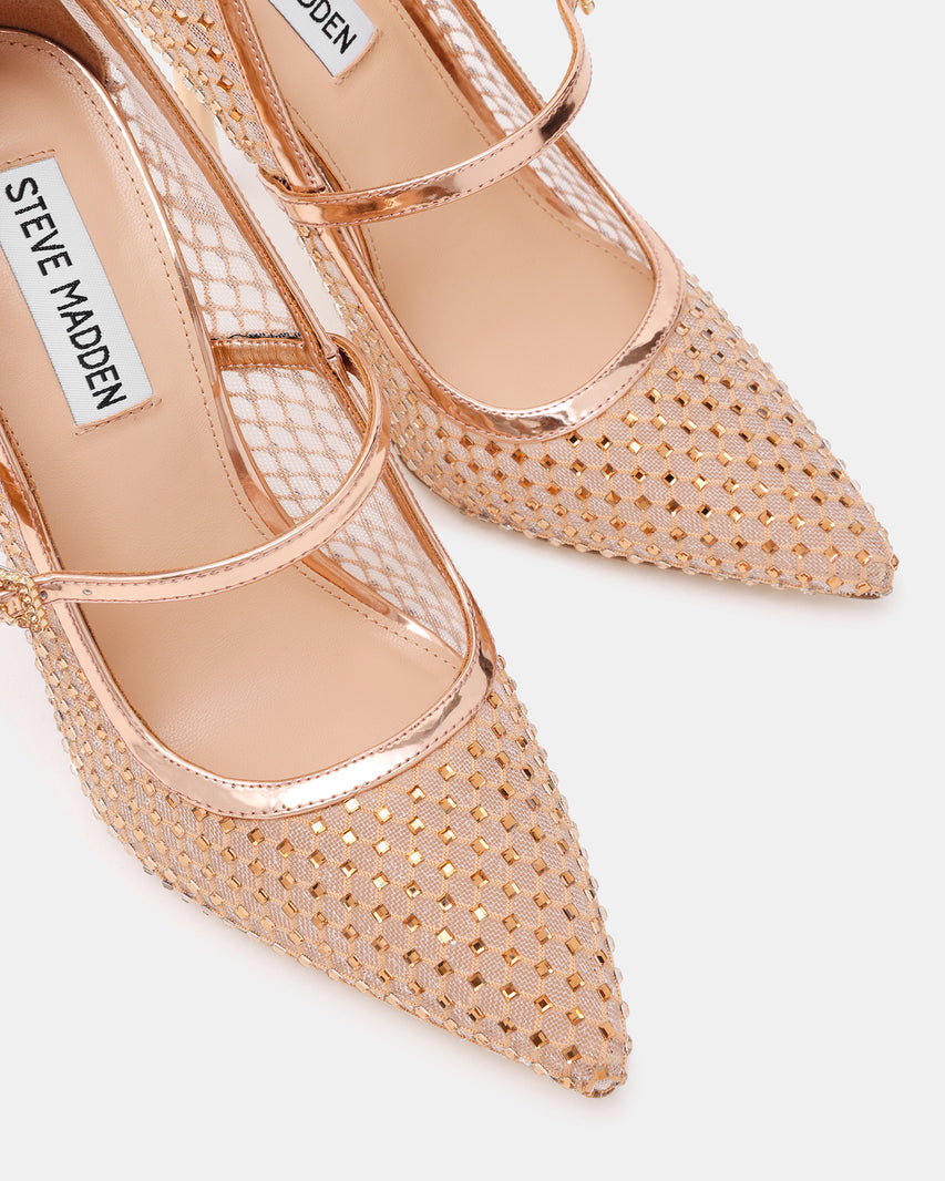 STIRRING ROSE GOLD HEELS - view 5