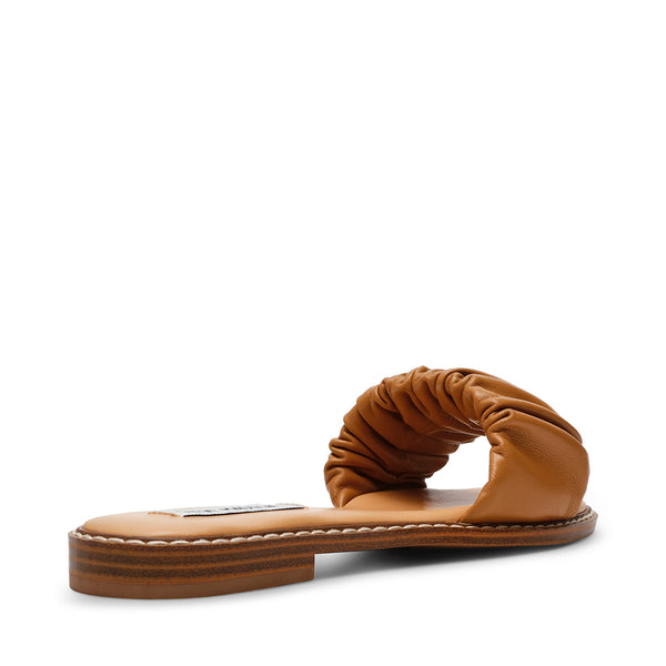 STOCKTON TAN LEATHER SANDALS