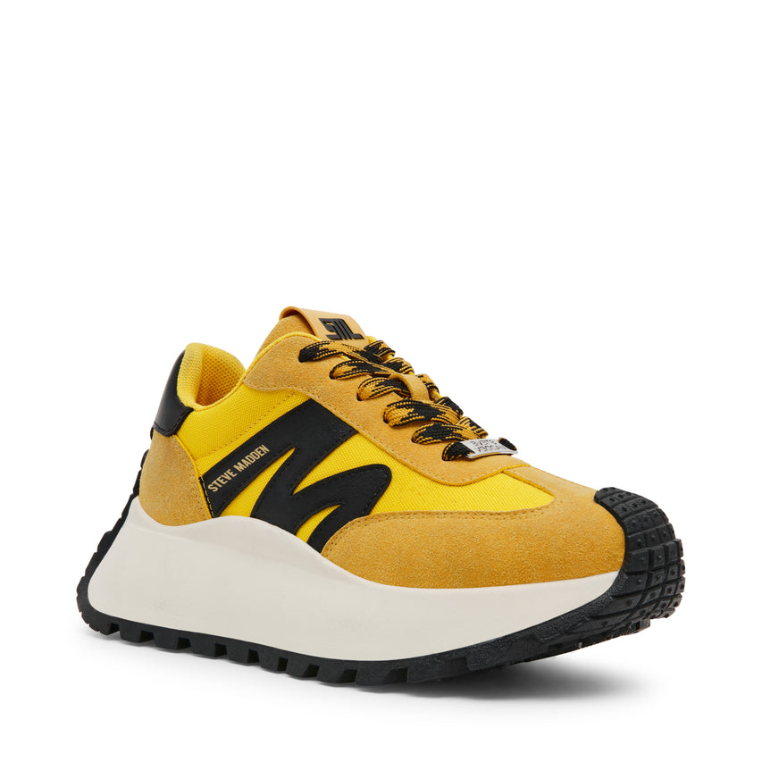 SUPERCAMPO MUSTARD SNEAKERS