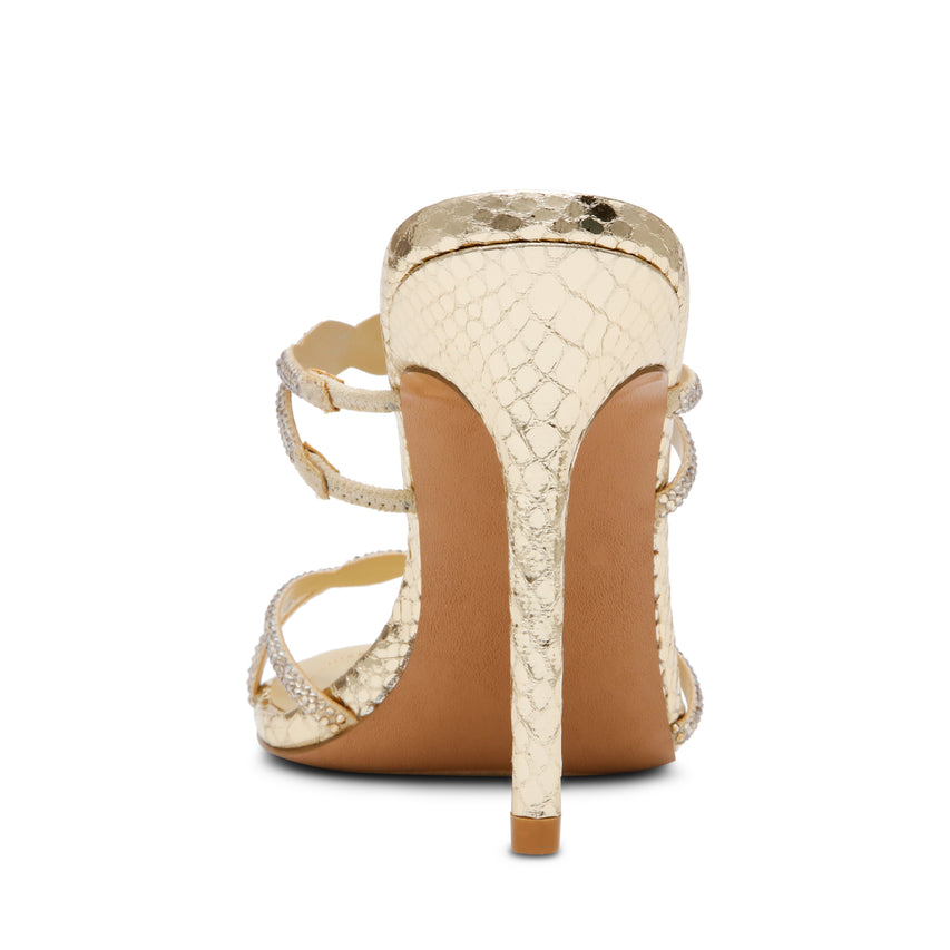 TAREN GOLD HEELS - view 4