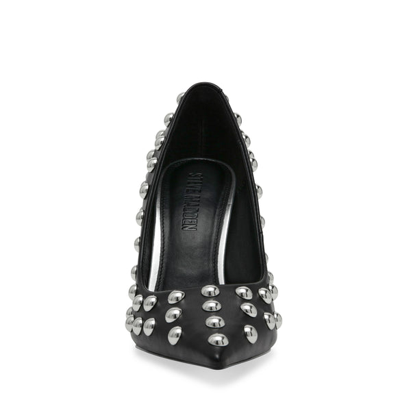 THRIVE-S BLACK STUDS HEELS