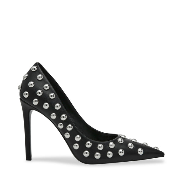 THRIVE-S BLACK STUDS HEELS