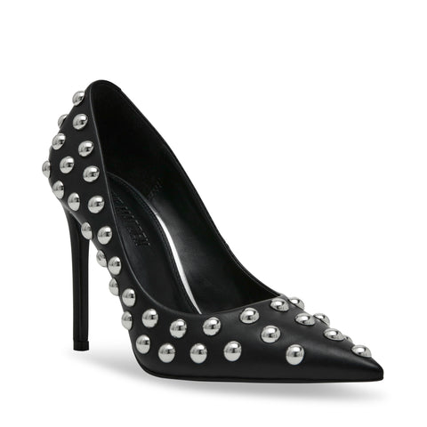 THRIVE-S BLACK STUDS HEELS