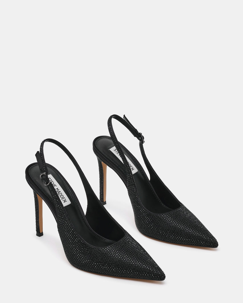 TREMBLE BLACK HEELS - view 2