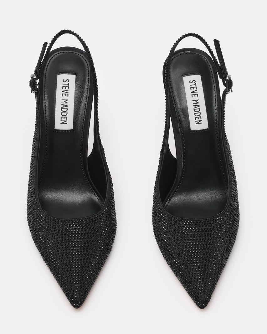 TREMBLE BLACK HEELS - view 3