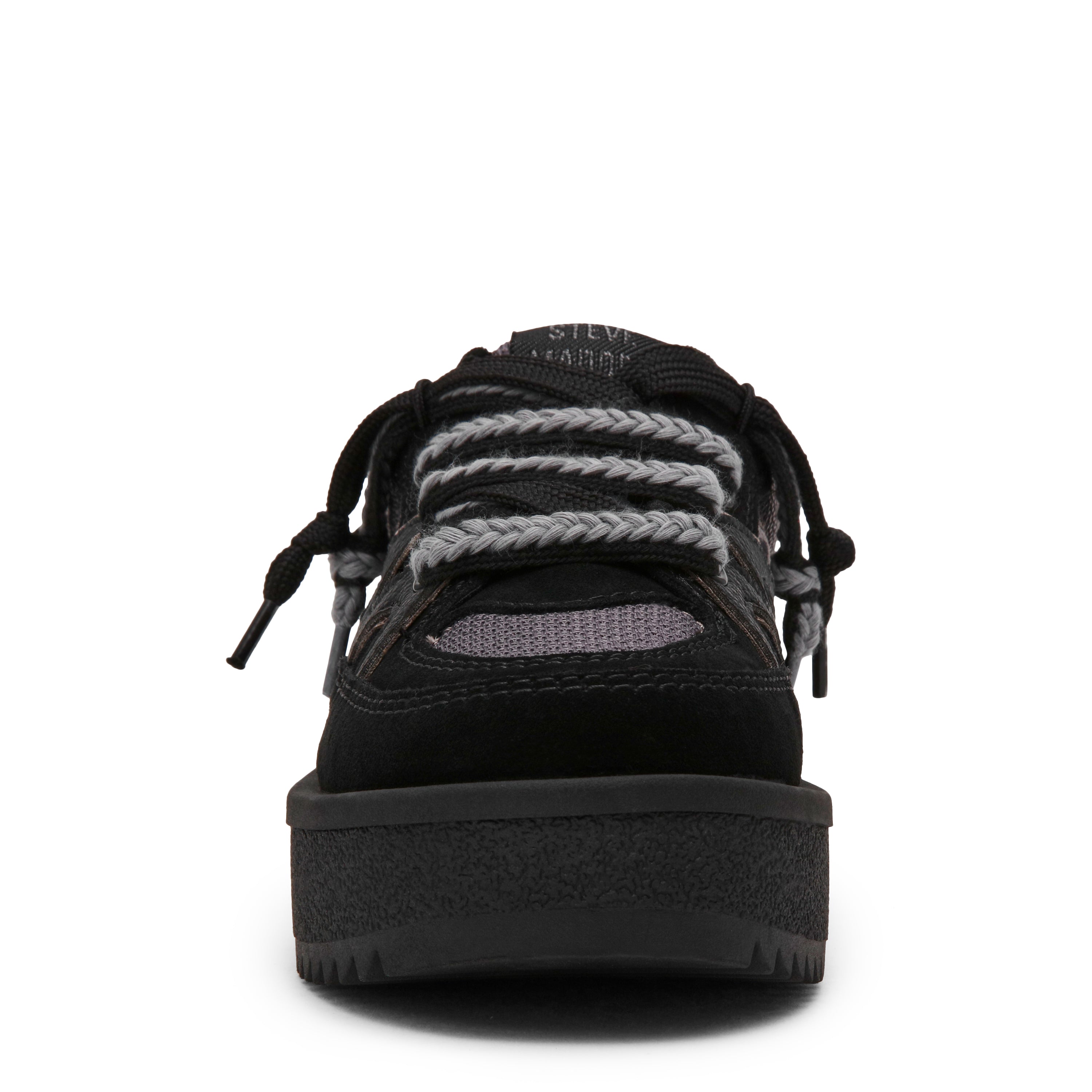 UMPIRE BLACK SUEDE SNEAKERS - view 3