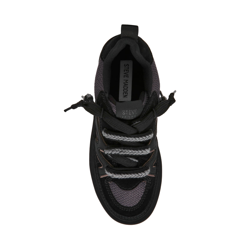 UMPIRE BLACK SUEDE SNEAKERS - view 5