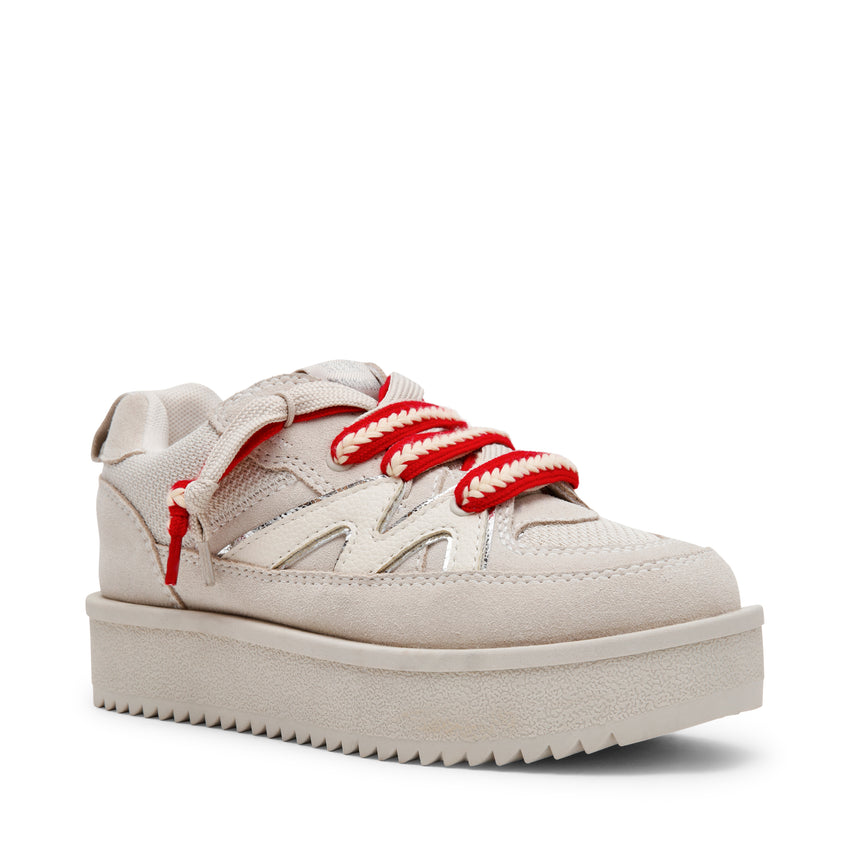 UMPIRE OFF WHITE SUEDE SNEAKERS - view 2