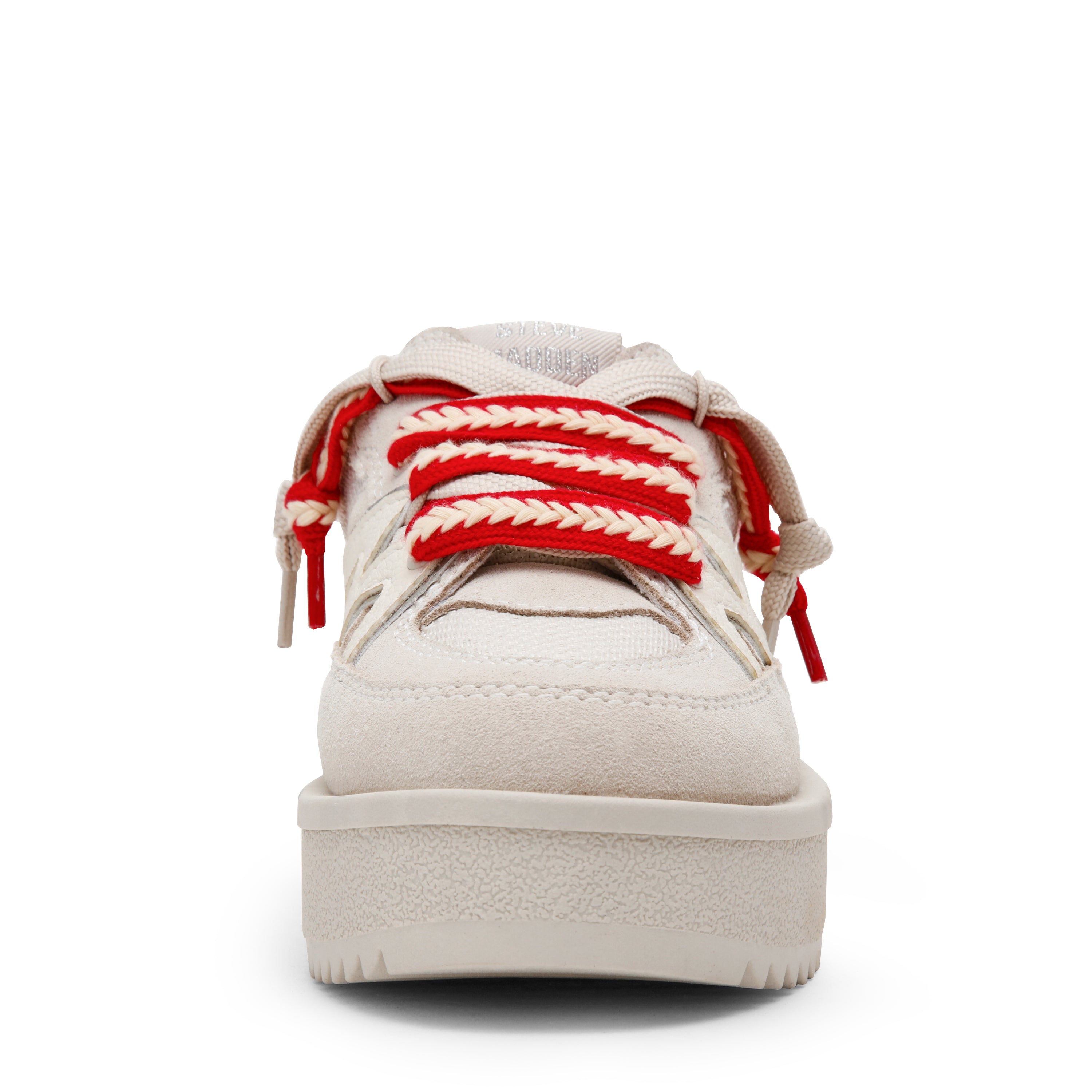 UMPIRE OFF WHITE SUEDE SNEAKERS - view 3