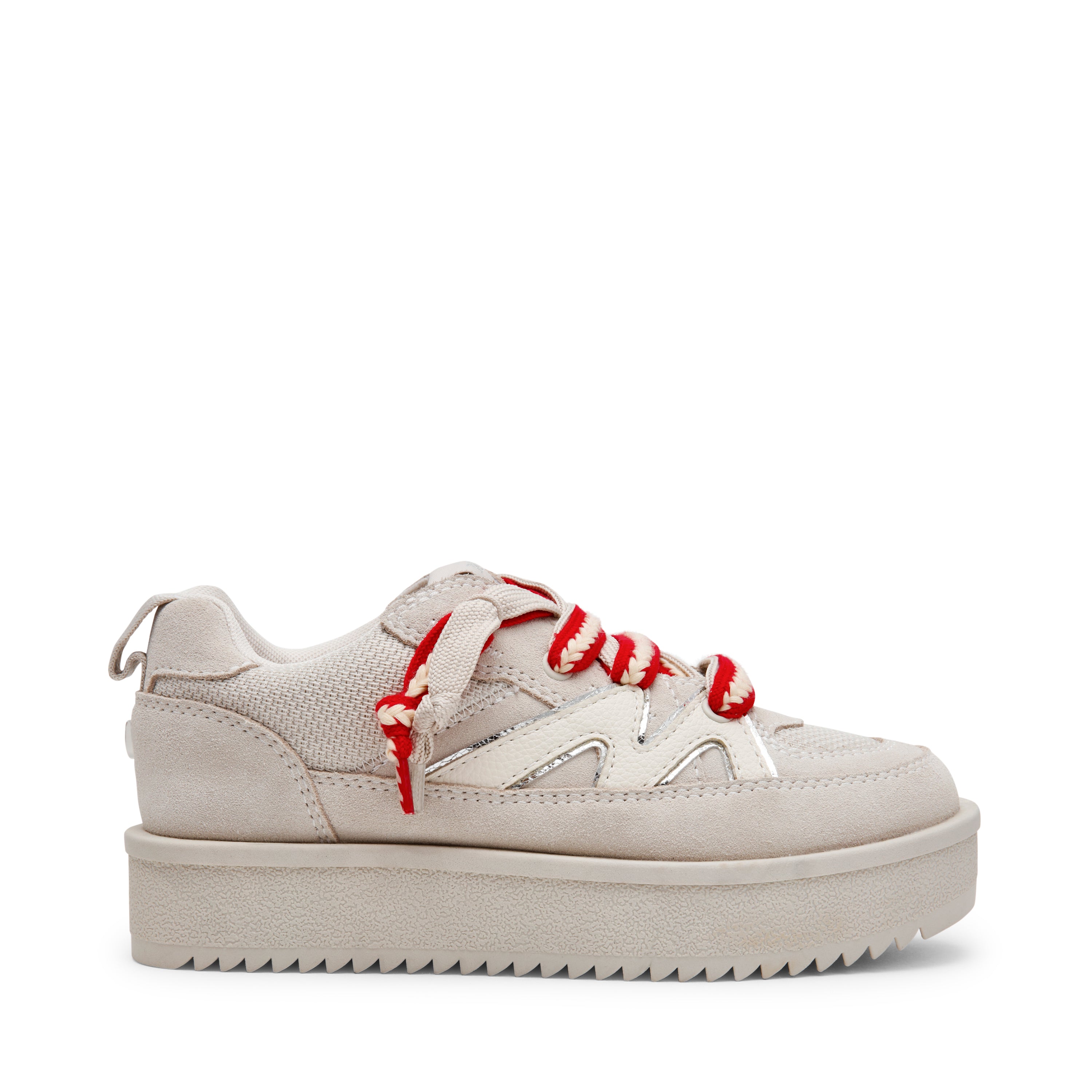 UMPIRE OFF WHITE SUEDE SNEAKERS