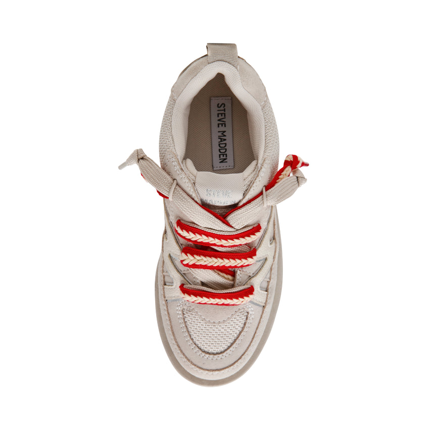 UMPIRE OFF WHITE SUEDE SNEAKERS - view 5