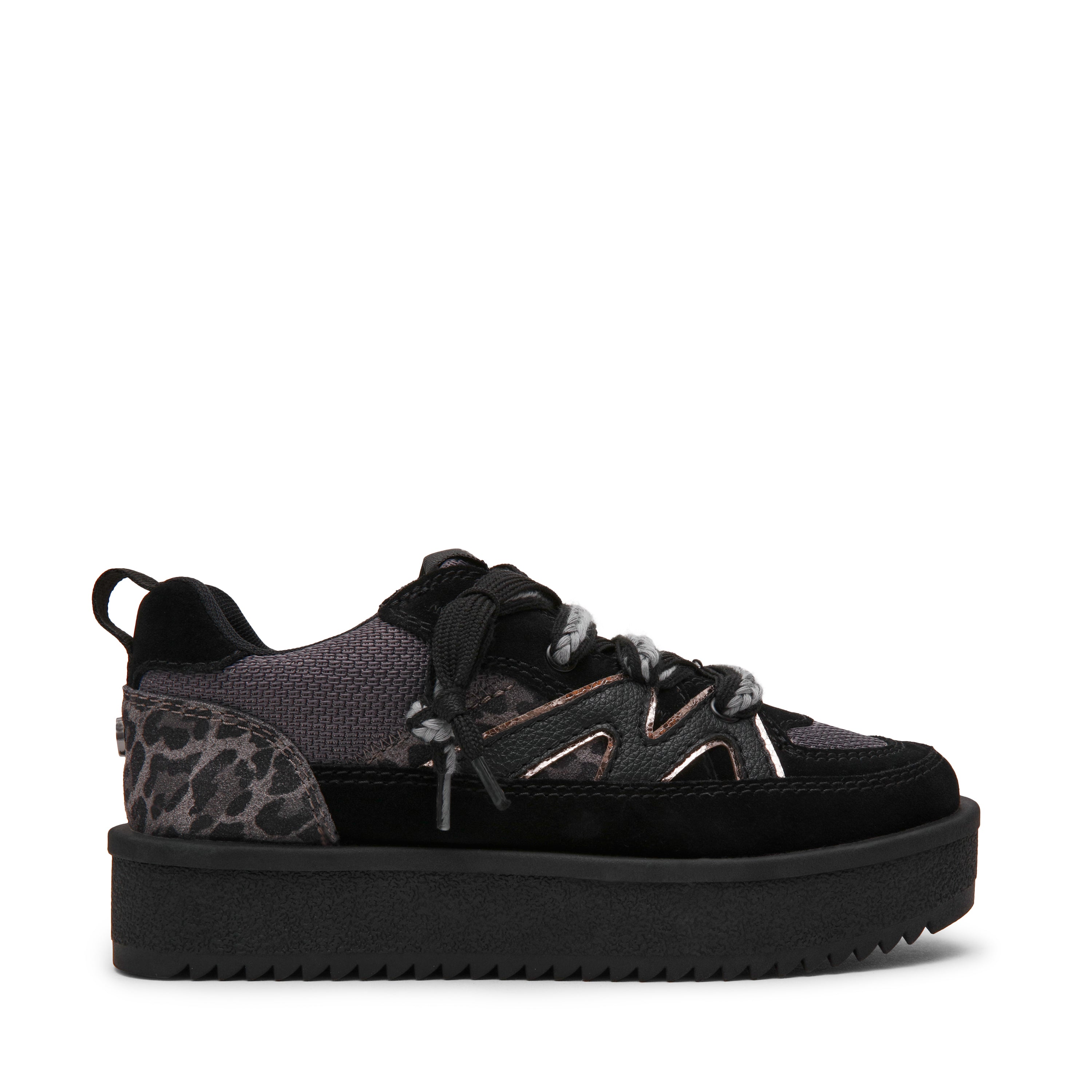 UMPIRE BLACK SUEDE SNEAKERS