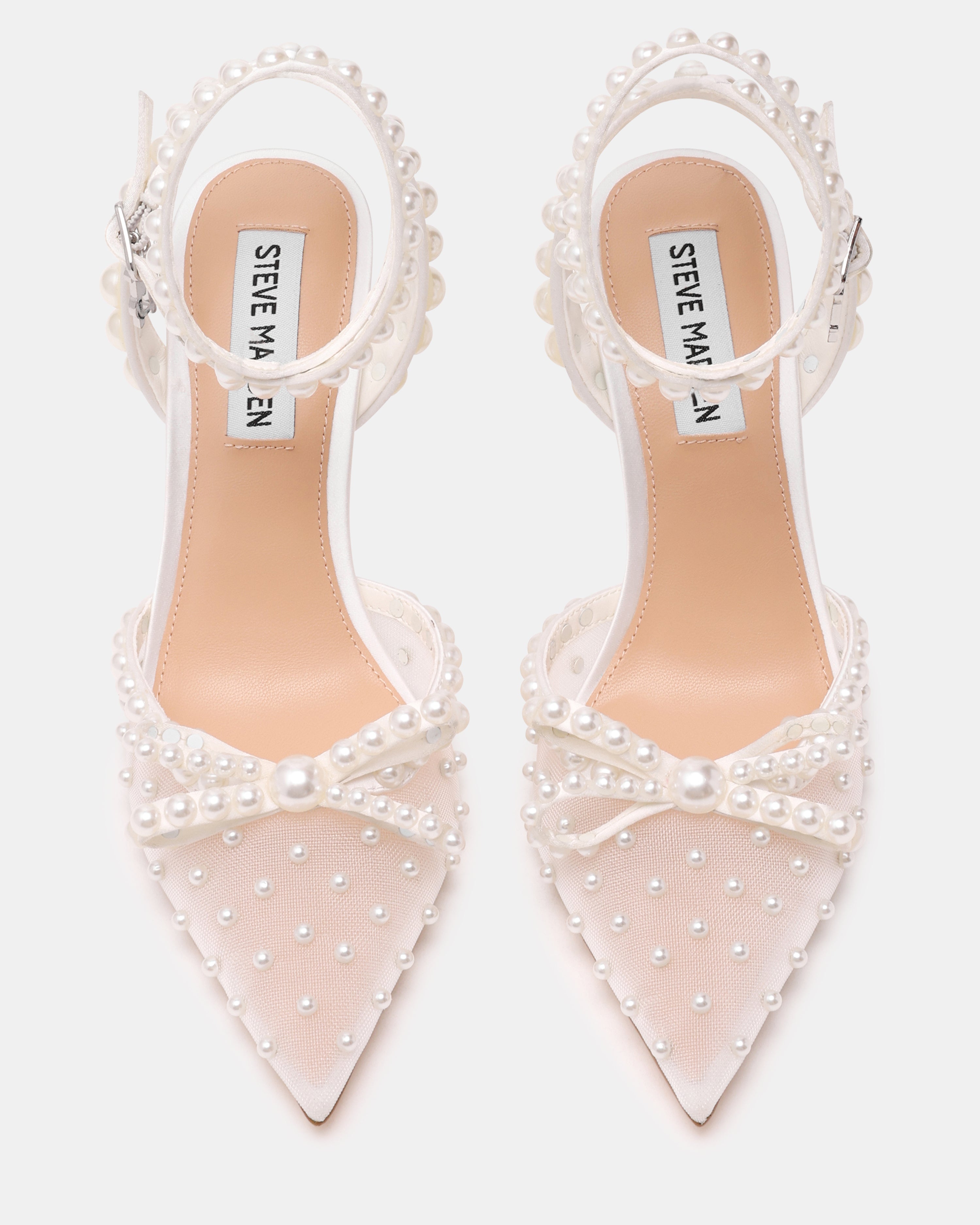 VAL IVORY PEARL HEELS