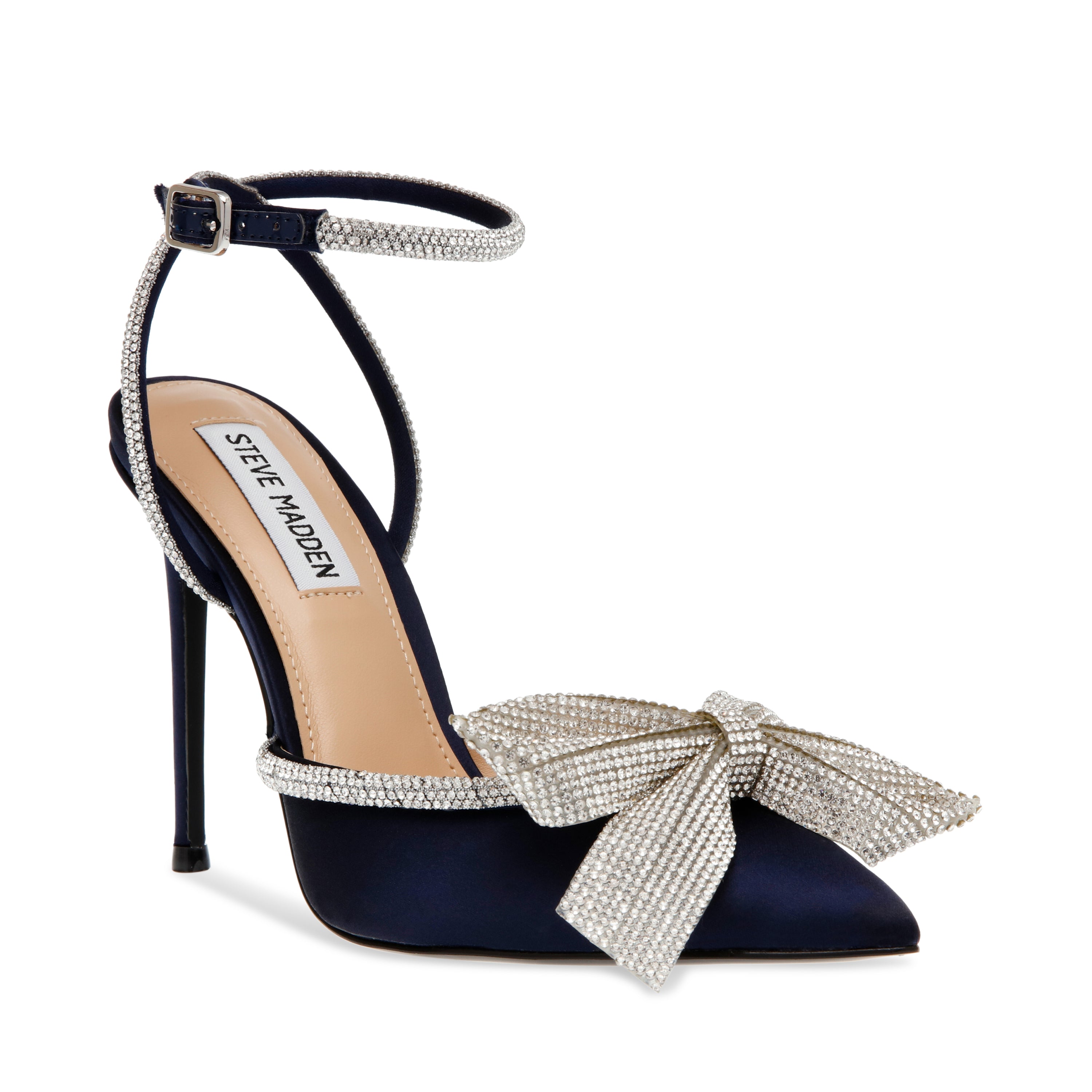 VAMONOS NAVY SATIN- Hover Image