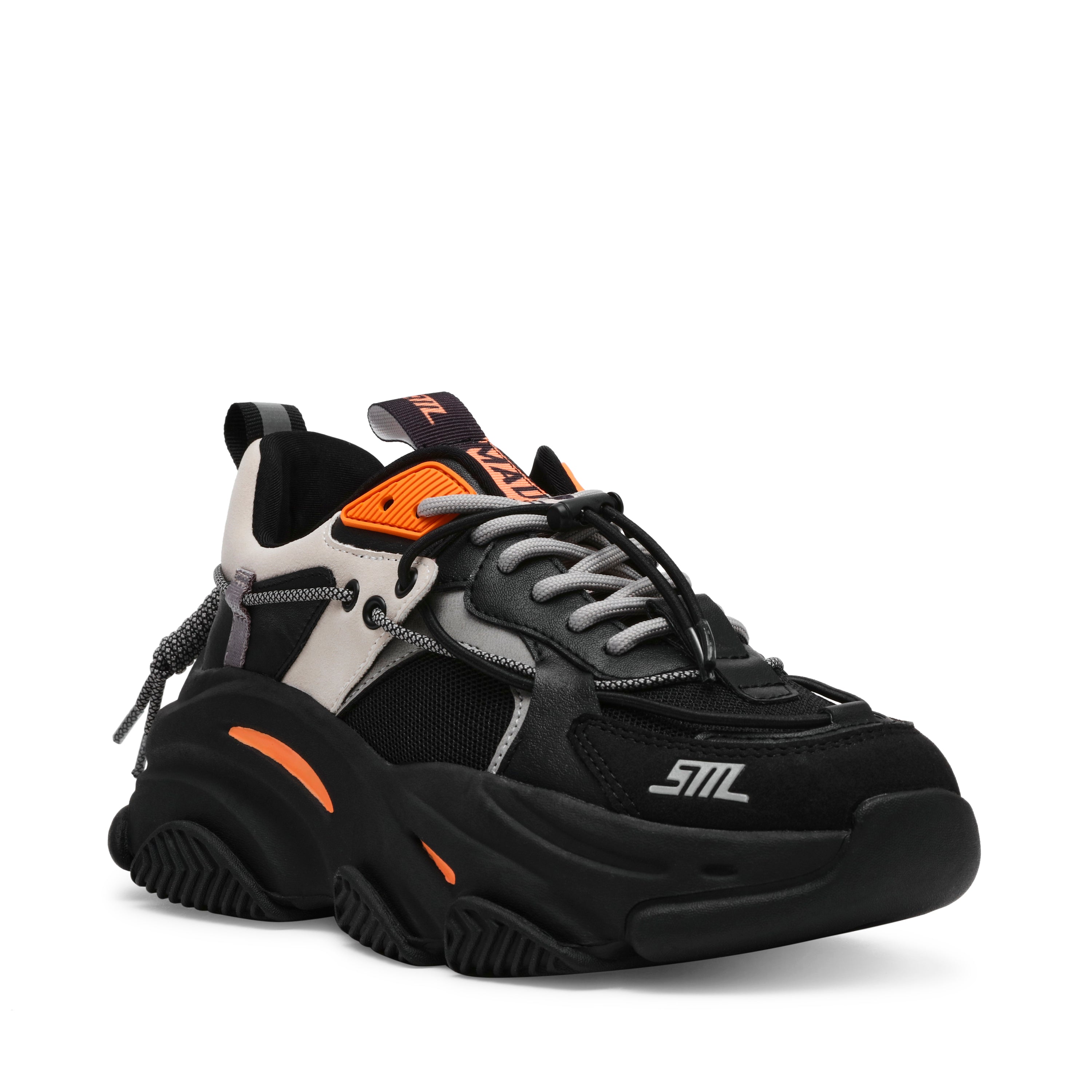 VAULT 2 BLACK/ORANGE SNEAKERS- Hover Image