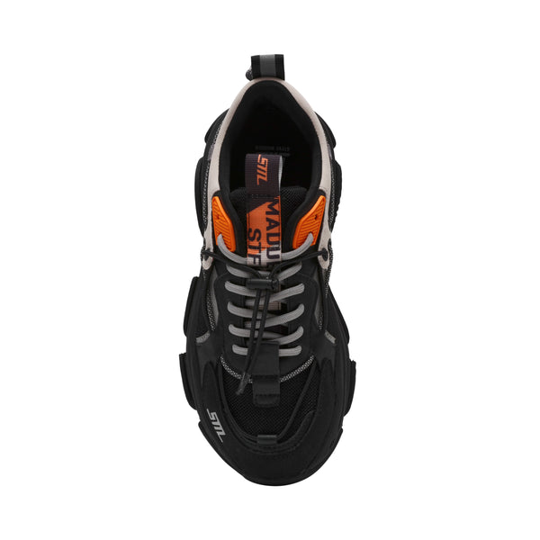 VAULT 2 BLACK/ORANGE SNEAKERS