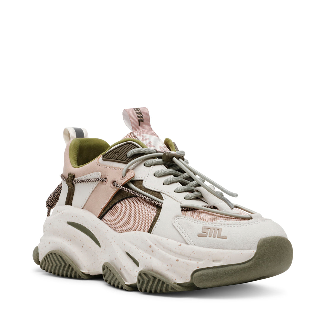 VAULT 2 BONE/OLIVE SNEAKERS- Hover Image