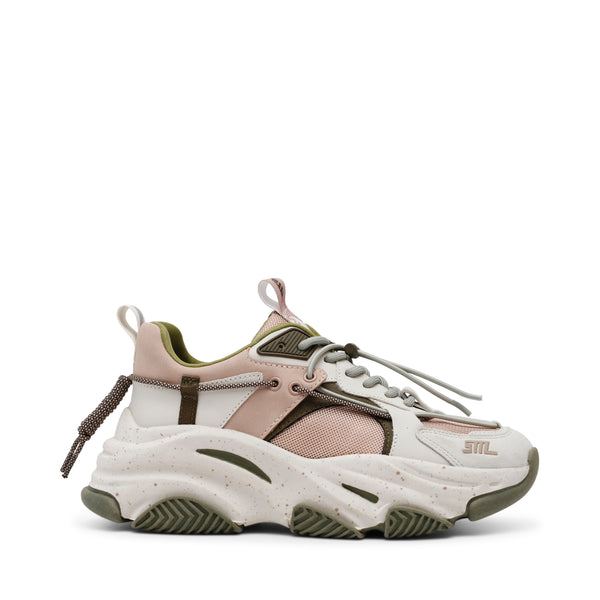 VAULT 2 BONE/OLIVE SNEAKERS