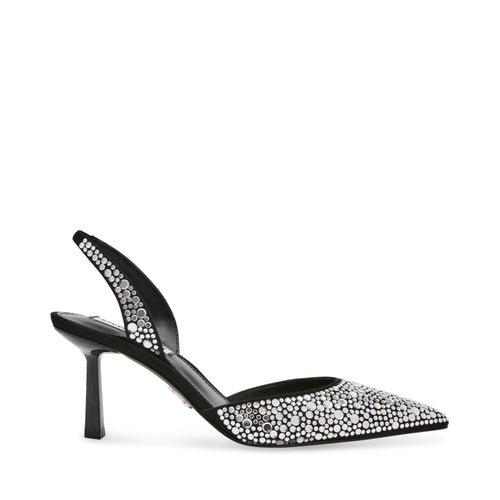 VERGED BLACK/SILVER HEELS IMAGE