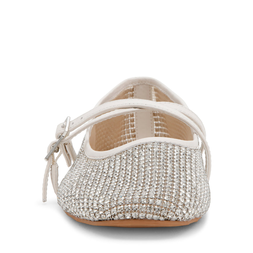 WATCHLIST IVORY PEARL FLATS