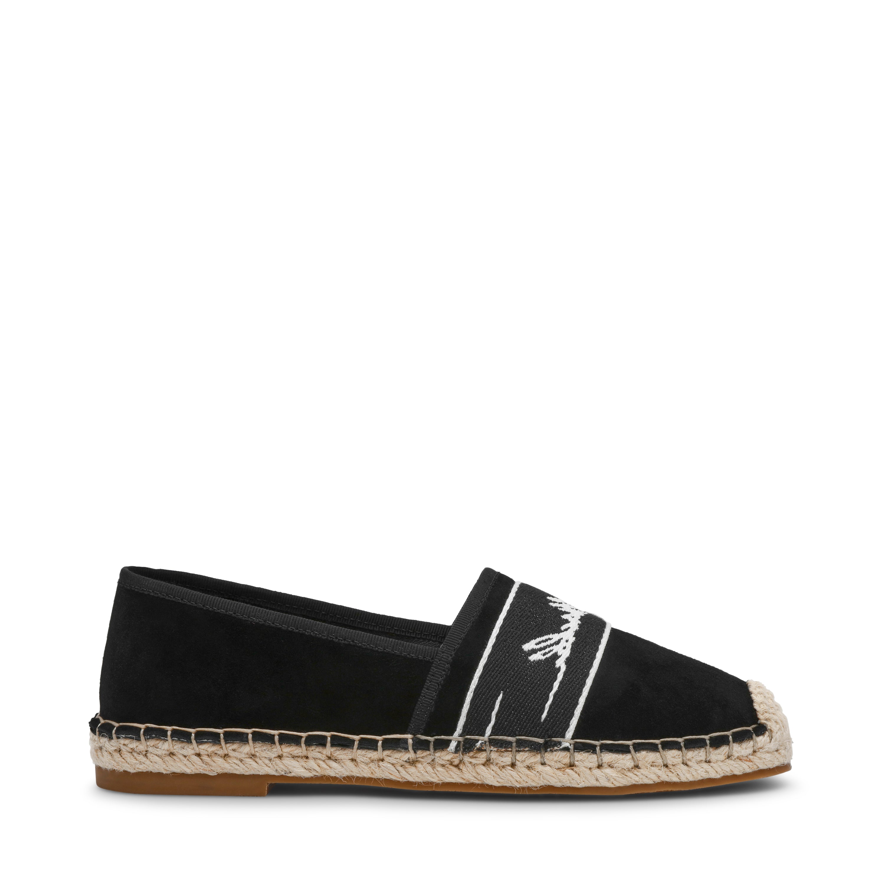 WAVERLY RD. BLACK SUEDE FLATS