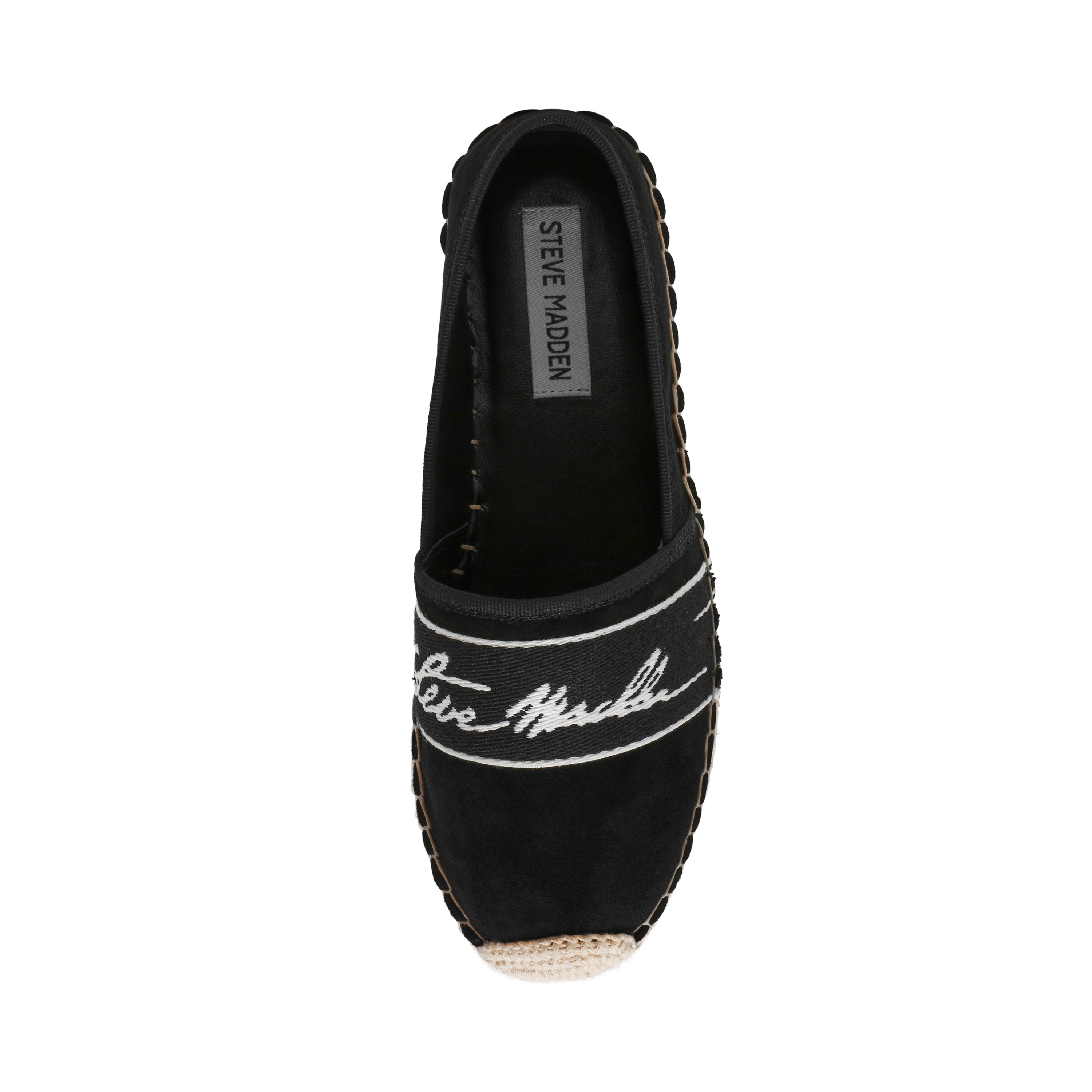 WAVERLY RD. BLACK SUEDE FLATS