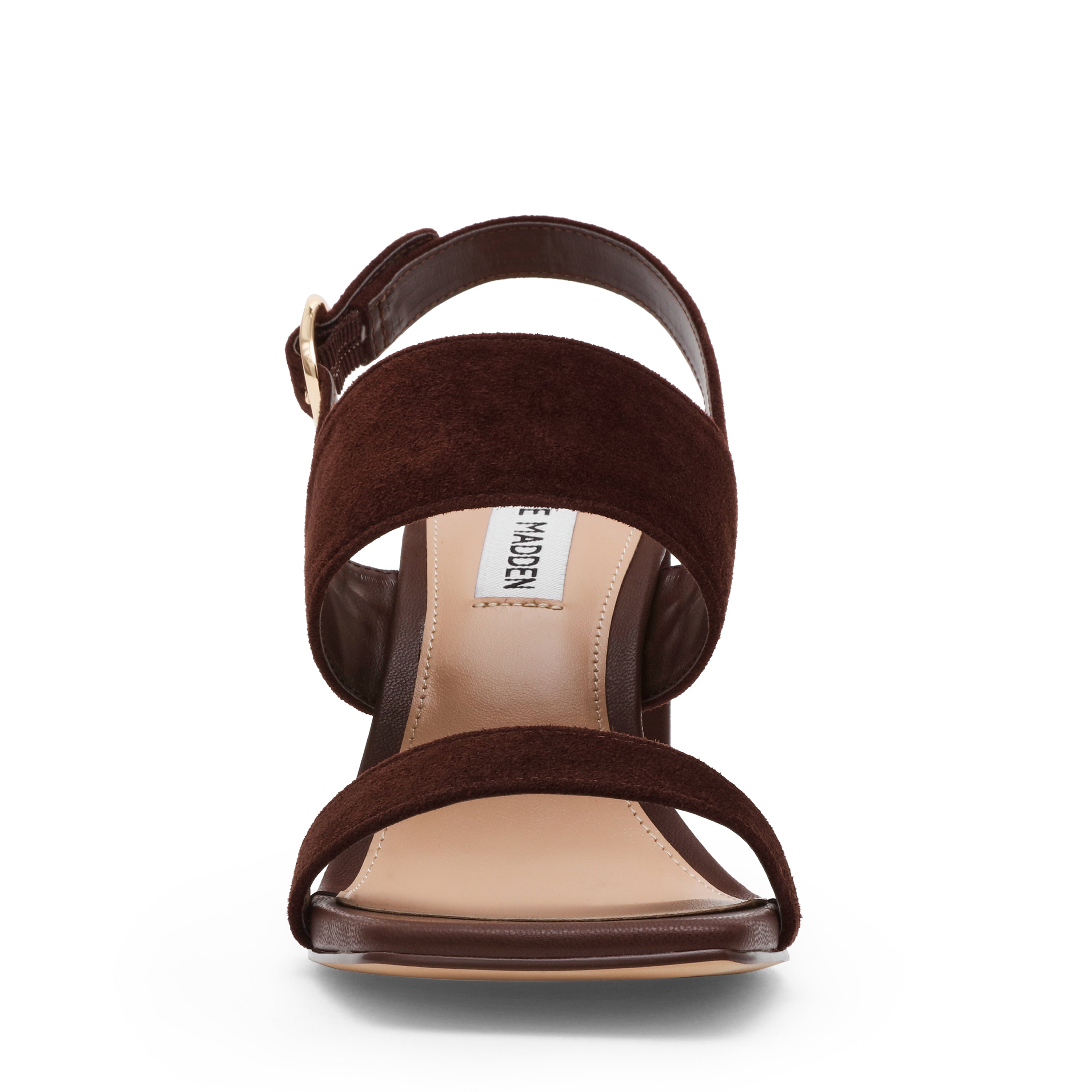 WENDIE CHOC BRN SUEDE HEELS