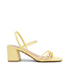 ZELLIE YELLOW HEELS