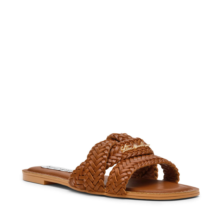ZING COGNAC SANDALS - view 2