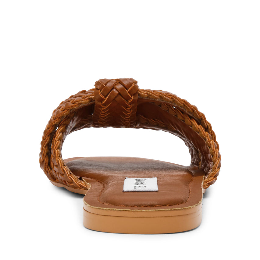 ZING COGNAC SANDALS - view 4