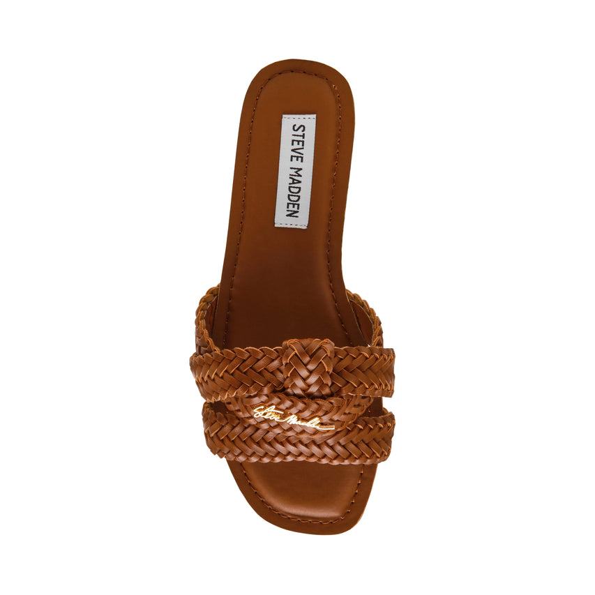 ZING COGNAC SANDALS - view 5