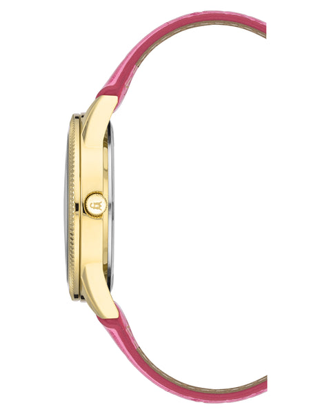 Elegant Embossed Watch Pink