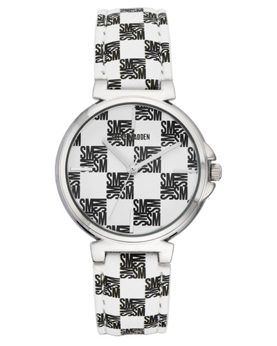 BLOCK LOGO WATCH BLACK/WHITE IMAGE
