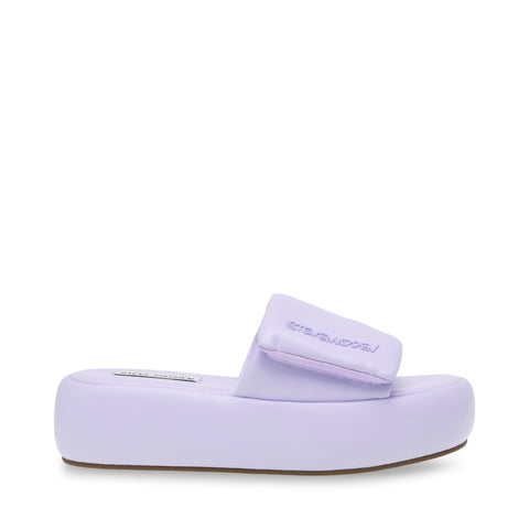 SWOOSH LAVENDER BLOOMS SANDALS